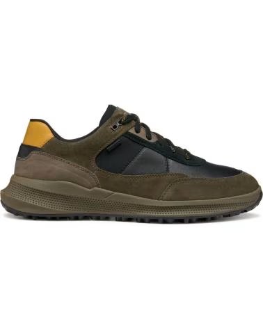 GEOX SNEAKER U36E0A 02285 U PG1X B ABX MILITÄR UND SCHWARZ C0498 MILITARY-BLACK