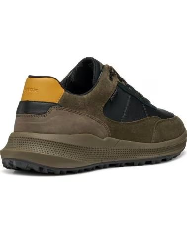 GEOX SNEAKER U36E0A 02285 U PG1X B ABX MILITÄR UND SCHWARZ C0498 MILITARY-BLACK