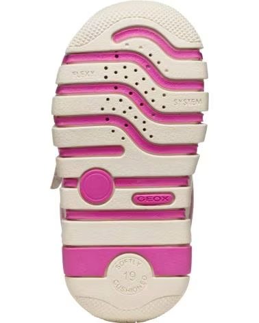 SAPATILHAS GEOX B3558C IUPIDOO OLD ROSE-IVORY C8047