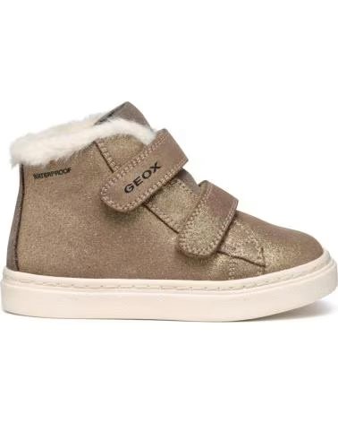 GEOX NASHIK GIRL WPF SNEAKER B465XA 00077 B SMOKE GREY C9006