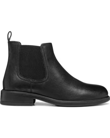 GEOX D56LQA 00081 D CATRIA C9999 BOTINES CHELSEA DE PIEL PARA MUJER BLACK