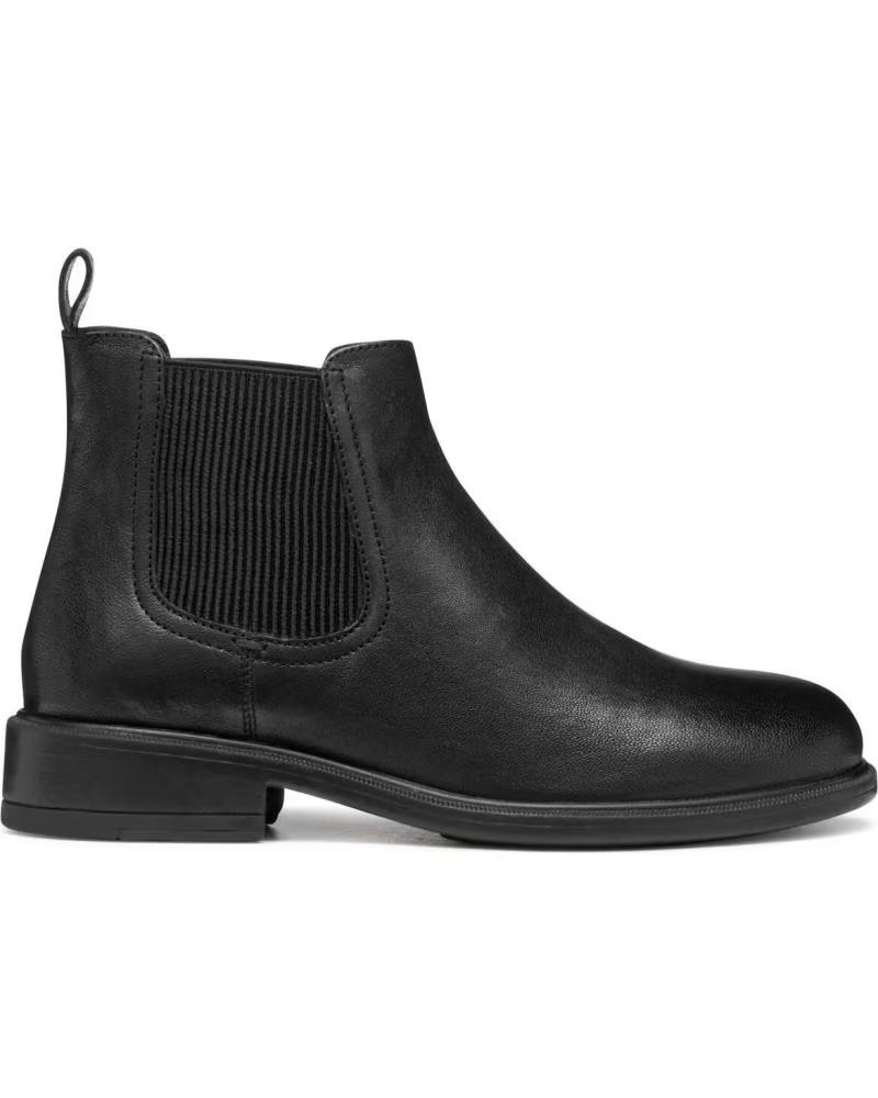 GEOX D56LQA 00081 D CATRIA C9999 DAMEN CHELSEA BOOTS AUS LEDER BLACK