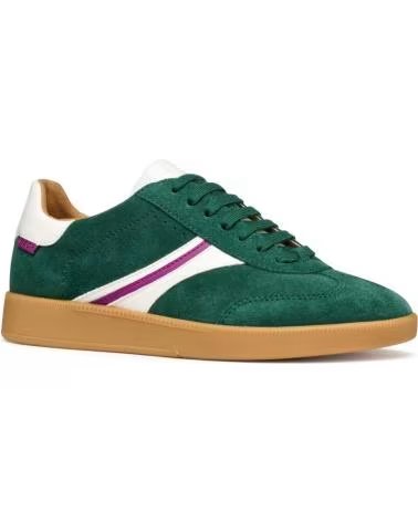 SNEAKER GEOX D56UGA 022BC D MELEDA GREEN-WHITE C0594