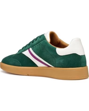 SNEAKER GEOX D56UGA 022BC D MELEDA GREEN-WHITE C0594