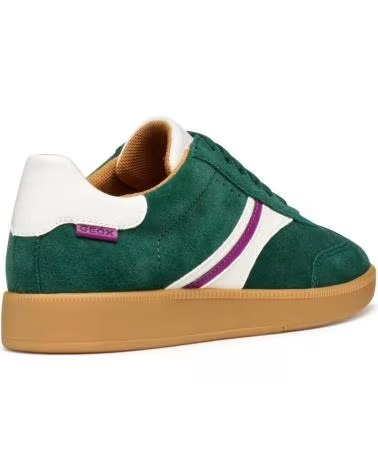SNEAKER GEOX D56UGA 022BC D MELEDA GREEN-WHITE C0594