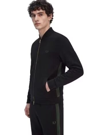 VESTE BOMBER FRED PERRY CONTRAST TAPE J9046