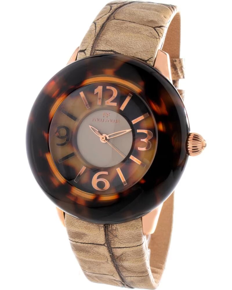 FOLLI FOLLIE UHR WF8R034SSI BRAUN MARRON
