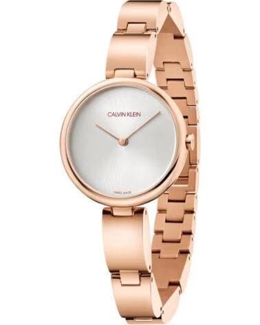 RELÓGIO CALVIN KLEIN K9U23646 AÇO INOXIDÁVEL OURO ROSA