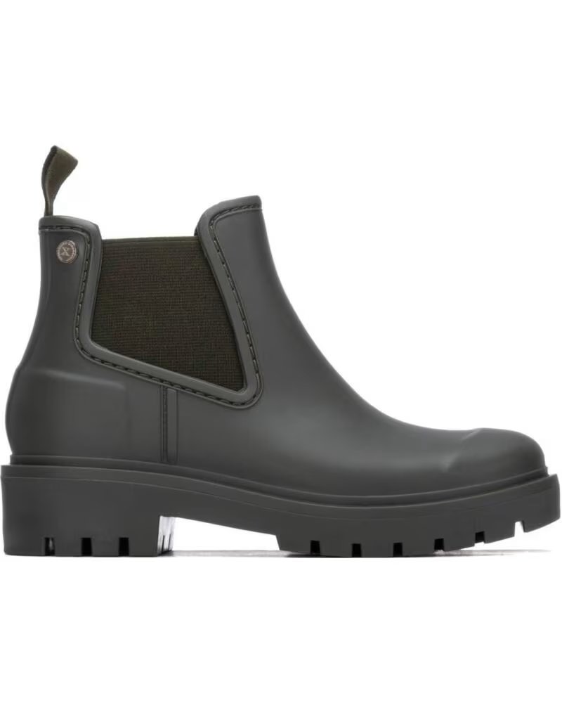XTI BotIn de mujer 146002 Kaki VERDE