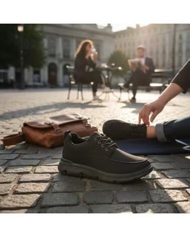 TIMBOS CHAUSSURE HABILLÉE DÉCONTRACTÉE POUR HOMME 133610 NEGRO