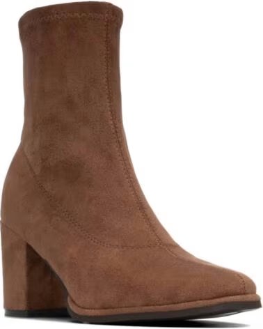 XTI BotIn de mujer 146077 Camel MARRóN