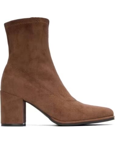 XTI BotIn de mujer 146077 Camel MARRóN