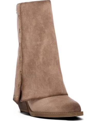 XTI Bota de mujer 146094 Beige MARRóN
