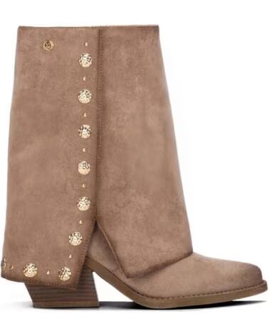 XTI Bota de mujer 146094 Beige MARRóN