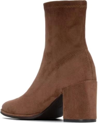 XTI BotIn de mujer 146077 Camel MARRóN