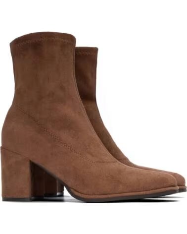 XTI BotIn de mujer 146077 Camel MARRóN