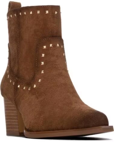 XTI BotIn de mujer 146479 Camel MARRóN