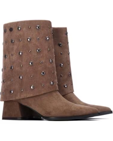 XTI BotIn de mujer 146498 Taupe MARRóN