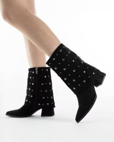 XTI BotIn de mujer 146498 Negro NEGRO