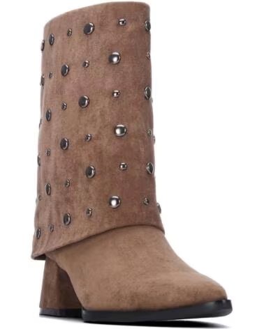 XTI BotIn de mujer 146498 Taupe MARRóN