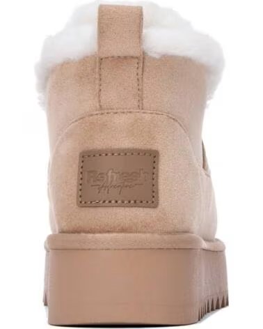 REFRESH BotIn de mujer 176019 Beige MARRóN