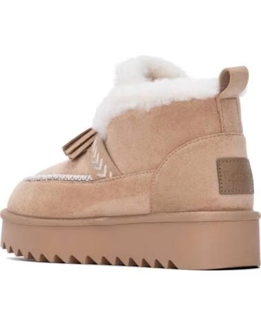 REFRESH BotIn de mujer 176019 Beige MARRóN
