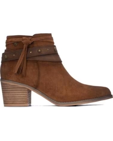 REFRESH BotIn de mujer 176157 Camel MARRóN