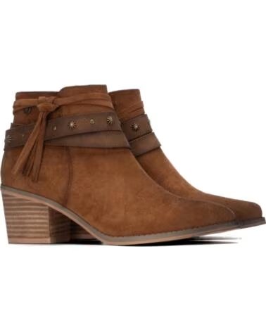 REFRESH BotIn de mujer 176157 Camel MARRóN