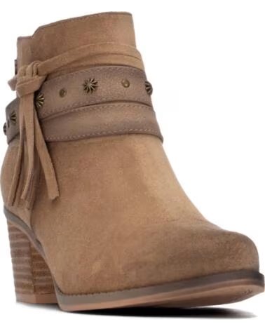 REFRESH BotIn de mujer 176157 Beige MARRóN