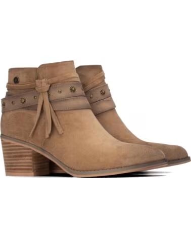 REFRESH BotIn de mujer 176157 Beige MARRóN