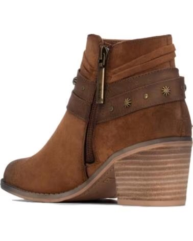 REFRESH BotIn de mujer 176157 Camel MARRóN