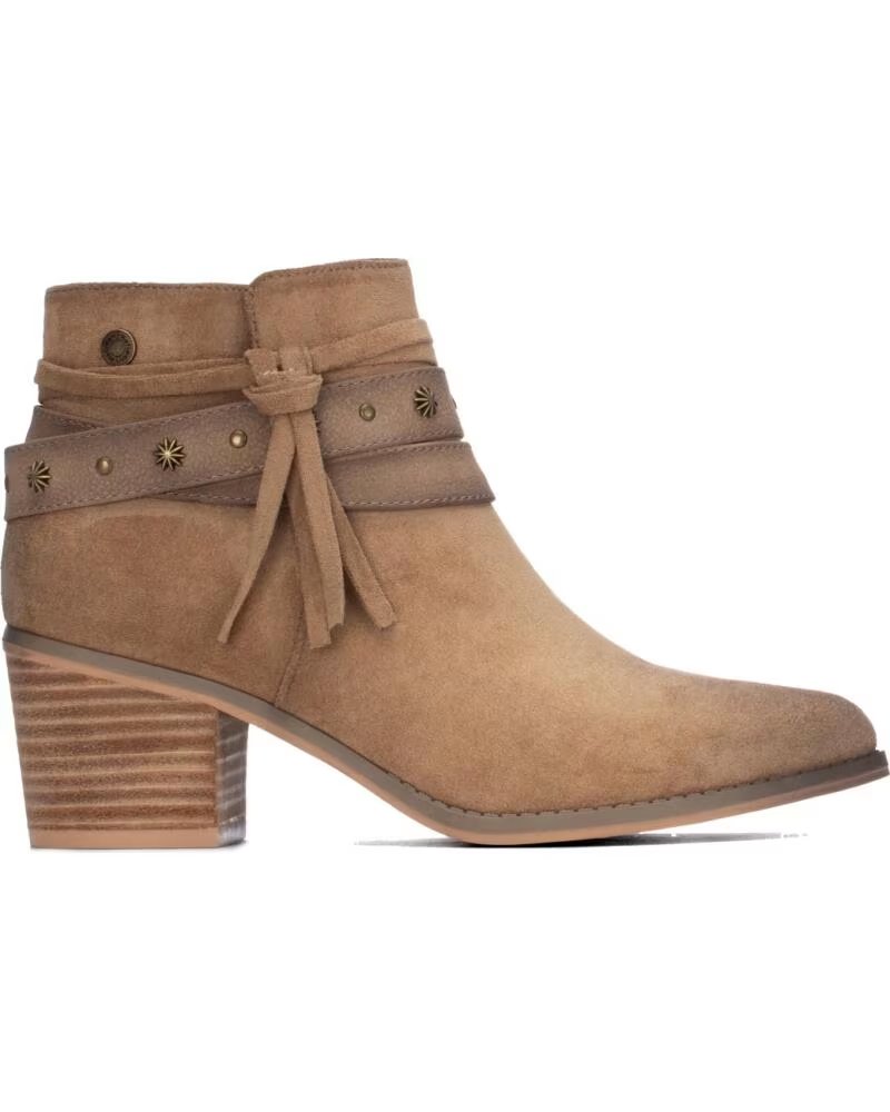 REFRESH BotIn de mujer 176157 Beige MARRóN