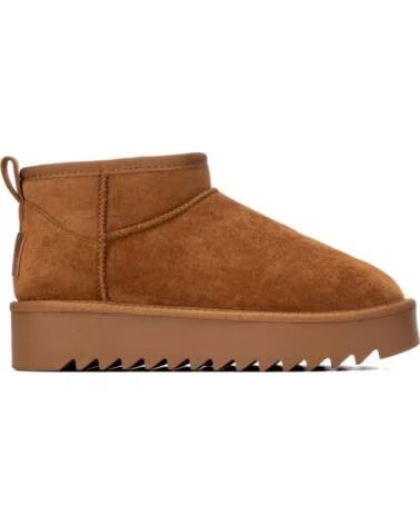 REFRESH BotIn de mujer 176259 Camel MARRóN