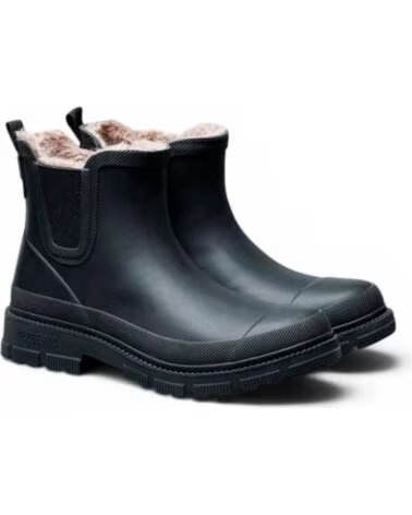 VERBENAS STIVALI DA PIOGGIA DONNA LUA FUR SMOOTH NEGRO