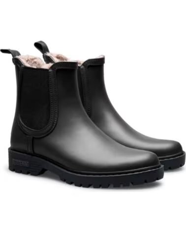 VERBENAS STIVALI DA PIOGGIA GAUDI FUR SMOOTH NEGRO