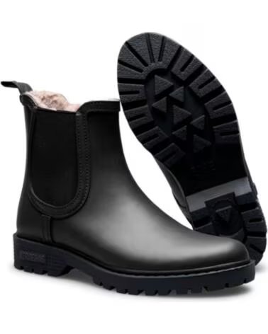 VERBENAS STIVALI DA PIOGGIA GAUDI FUR SMOOTH NEGRO