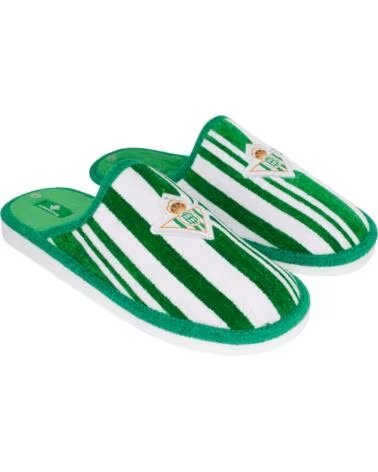 SEVILLAS CHINELO INFANTIL REAL BETIS BALOMPIÉ ALGODÃO SOLA EVA ANTIDERRAPANTE VERDE