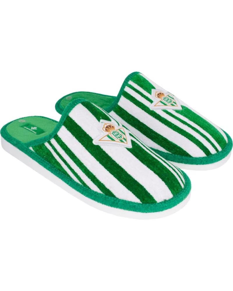 SEVILLAS CHINELO INFANTIL REAL BETIS BALOMPIE EM ALGODÃO COM SOLA EVA ANTIDERRAPANTE VERDE