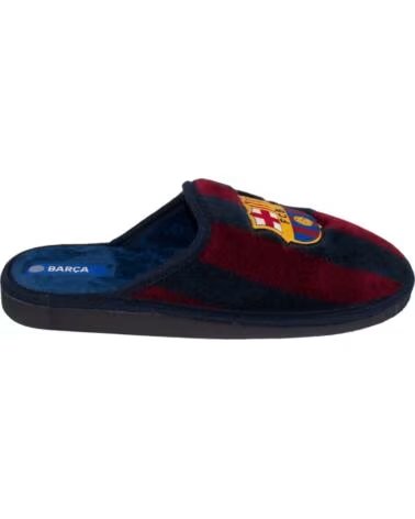 SEVILLAS PANTOFOLA PER BAMBINI FC BARCELONA IN COTONE CON SUOLA EVA ANTISCIVOLO AZUL