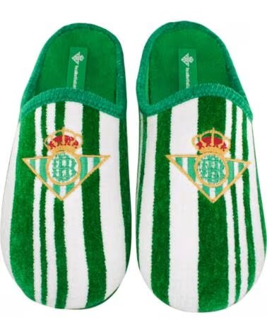 SEVILLAS CHINELO INFANTIL REAL BETIS BALOMPIE ALGODÃO SOLA BORRACHA ANTIDERRAPANTE VERDE