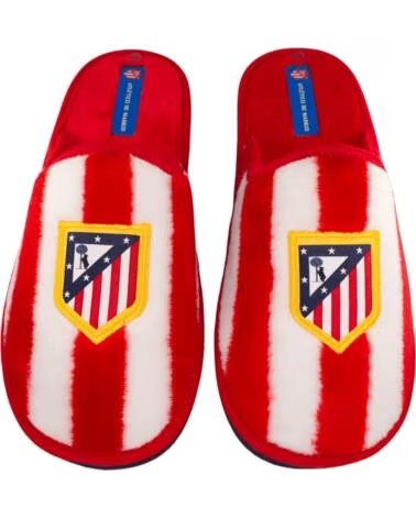SEVILLAS KINDER HAUSSCHUH ATLETICO DE MADRID AUS BAUMWOLLE MIT RUTSCHFESTER EVA-SOHLE AZUL