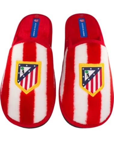 SEVILLAS CHINELO INFANTIL ATLETICO DE MADRID EM ALGODÃO SOLA DE BORRACHA ANTIDERRAPANTE AZUL
