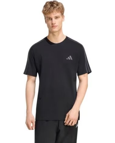 CAMISETA ESSENTIALS 3 PRETA HOMEM KY4110