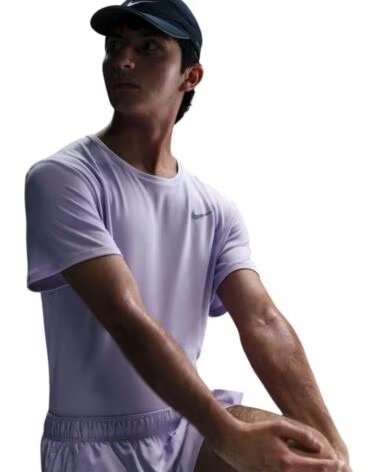 NIKE CAMISETA MILER SS HOMEM LILÁS DV9315-515
