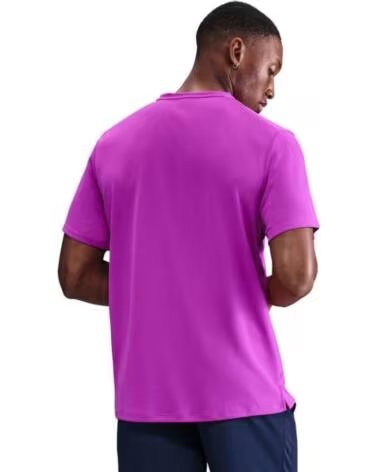 NIKE MAGLIETTA MILER SS UOMO FUCSIA DV9315-551