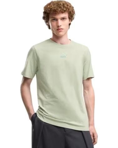 PUMA CAMISETA ESS LOGO VERDE HOMEM 692912-28