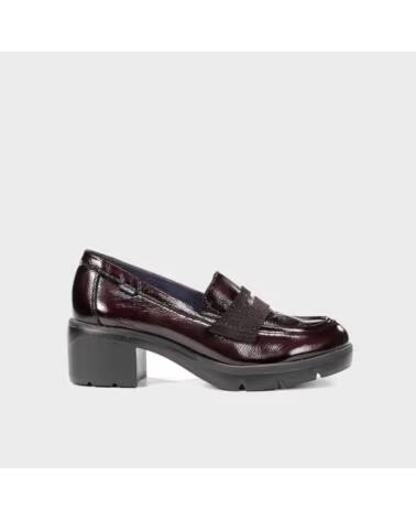 FLUCHOS Mocasines Mujer F2517 Burdeos ROJO