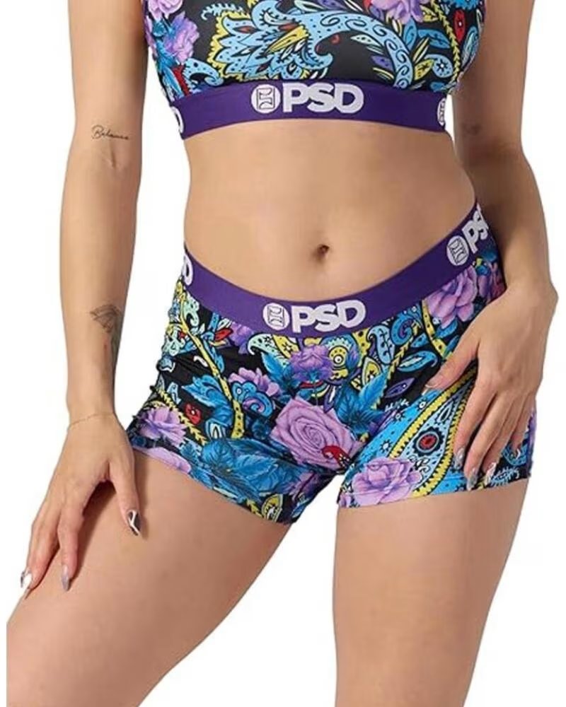 PSD UNDERWEAR SLIP VIOLET PAISLEY DAMEN 32440036