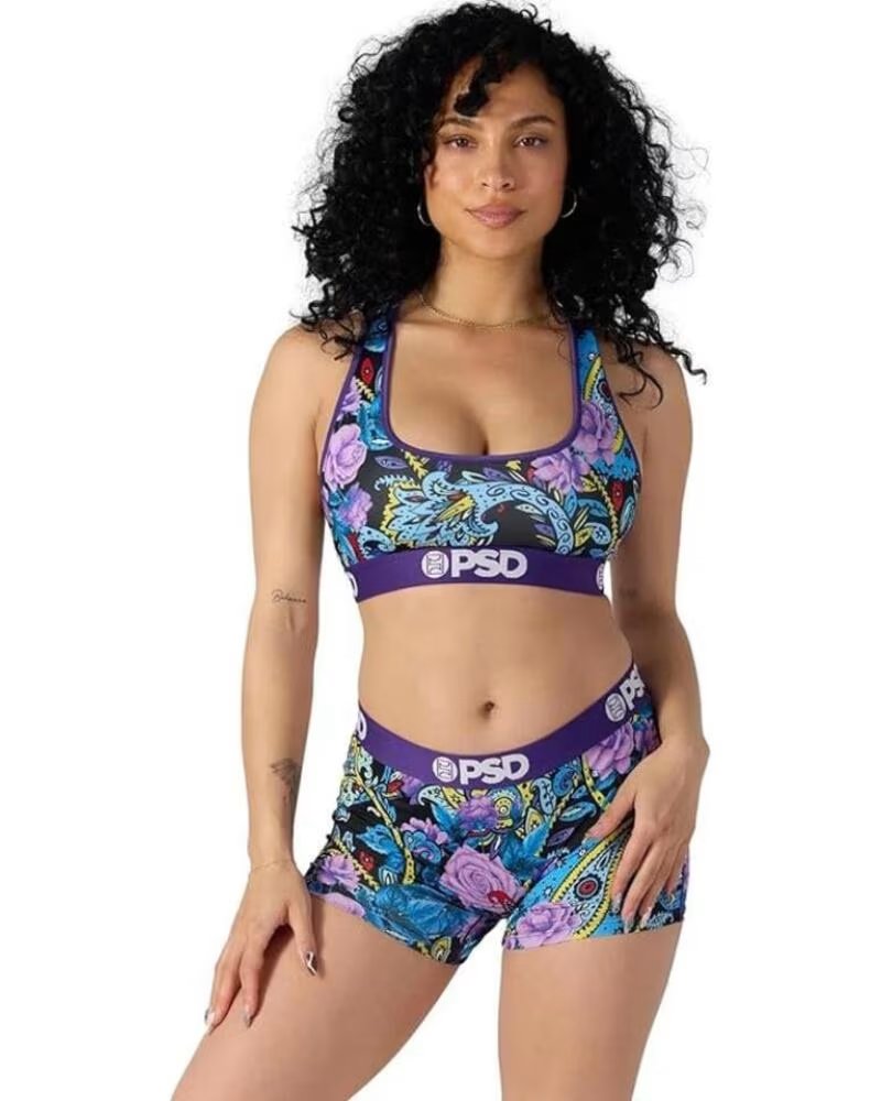 PSD UNDERWEAR BH VIOLET PAISLEY DAMEN 3244T1035