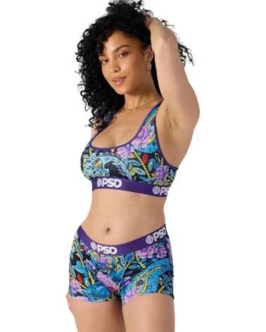 PSD UNDERWEAR BH VIOLET PAISLEY DAMEN 3244T1035